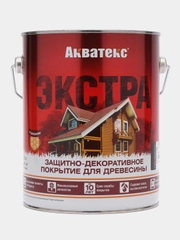 Акватекс Экстра, пропитка по дереву, цвет Палисандр, 2,7 л