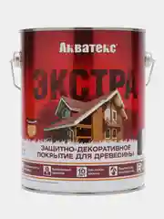 Акватекс Экстра, пропитка по дереву, цвет Палисандр, 2,7 л