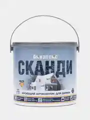 Акватекс Сканди, пропитка по дереву, цвет Северное море, 2,5 л