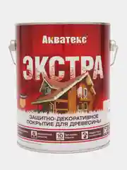 Акватекс Экстра, пропитка по дереву, цвет Ваниль, 2,7 л