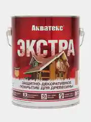 Акватекс Экстра, пропитка по дереву, цвет Калужница, 2,7 л