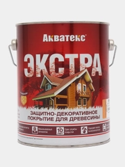 Акватекс Экстра, пропитка по дереву, цвет Орегон, 2,7 л