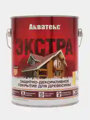 Акватекс Экстра, пропитка по дереву, цвет Сосна, 2,7 л