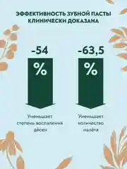 Зубная паста PRESIDENT Eco-bio Натуральная, 75 г
