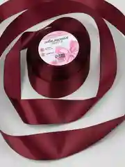 Вишнёвый лента атласная, 6 мм, 12 мм, 25 мм