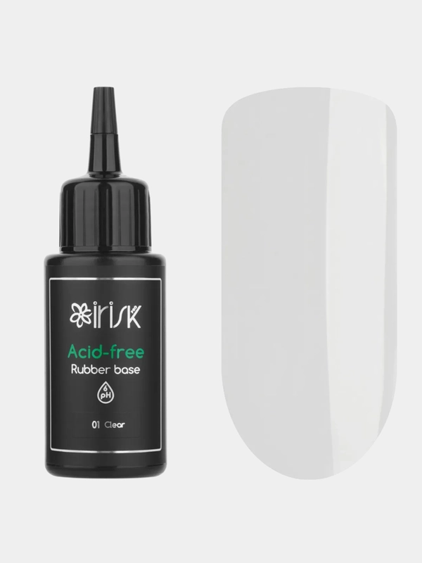База каучуковая Rubber Base, прозрачная, 50мл IRISK