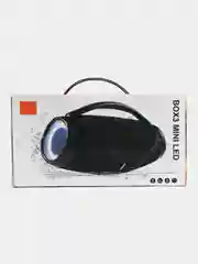 Синий беспроводная портативная колонка Bluetooth