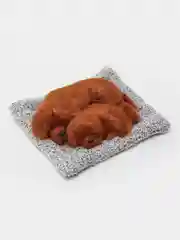 Бежевый спящий щенок, для машины