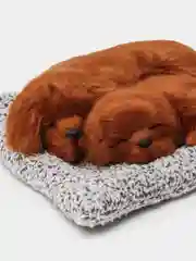Бежевый спящий щенок, для машины