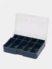 Синий крючки рыболовные, набор - 50 штук (размеры 3,4,5,6,7,8,9,10,11,12 по 5 шт. каждого)