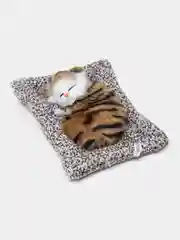 Бежевый меланж спящий щенок, для машины