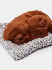 Желтый спящий щенок, для машины
