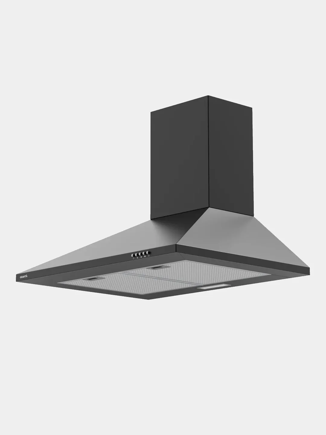 Вытяжка купольная GRAVITA 640bk, 60 см, цвет черный