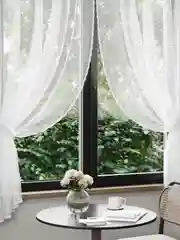 Тюль для комнаты, жаккардовый, белый, 2 шт в комплекте