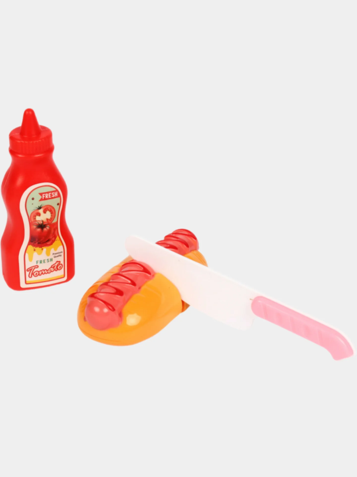 Игровой набор продуктов детский "Продукты фастфуд для кафе"
