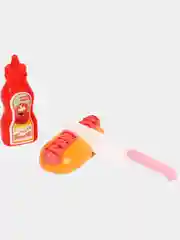 Игровой набор продуктов детский "Продукты фастфуд для кафе"