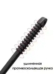 Черный щетка для чистки мангала, барбекю, коптильни и гриля, 3 в 1