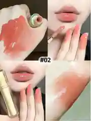 Коралловый тинт для губ Cappuvini, блеск, помада бальзам, увлажняющий, глянцевый, оттеночный гель
