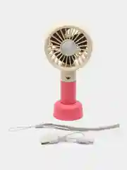 Розовый вентилятор
