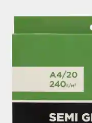 Фотобумага SOK Premium А4, полуглянцевая, плотность 240г/м2, 20 листов