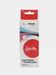 Чернила GI-490BK для Canon, цвет черный, 4400 страниц, 100 мл., 0663C001, Sakura