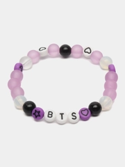 Браслет BTS из бисера и бусин/ БТС/ АРМИ/ARMY/корейский аксессуар / K-pop