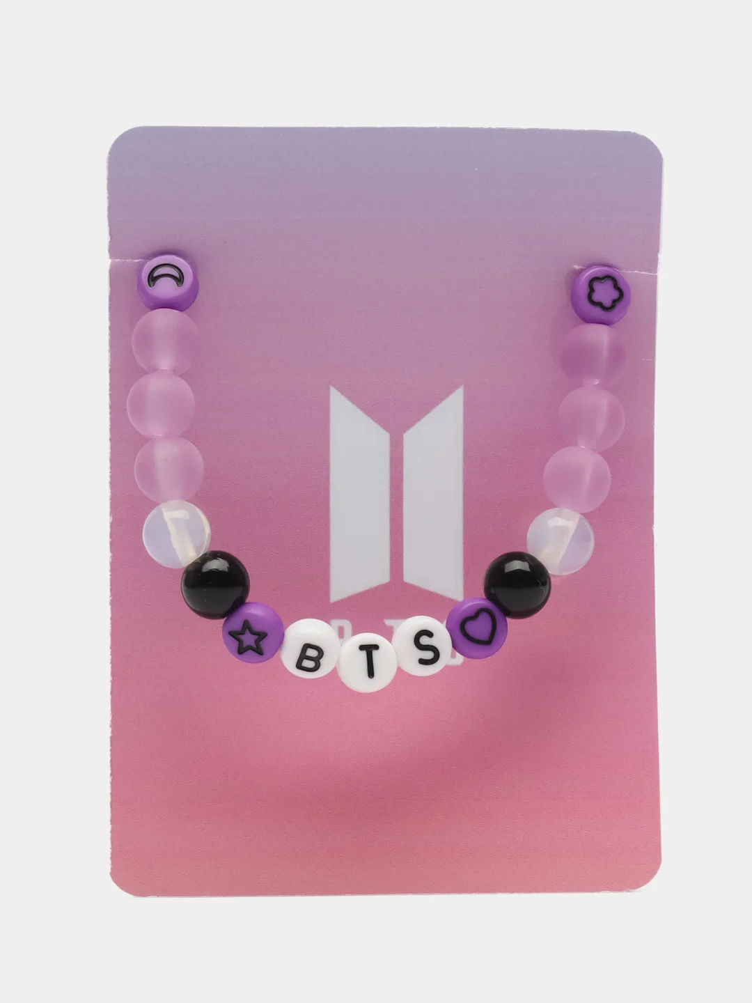 Браслет BTS из бисера и бусин/ БТС/ АРМИ/ARMY/корейский аксессуар / K-pop