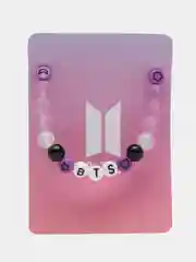 Браслет BTS из бисера и бусин/ БТС/ АРМИ/ARMY/корейский аксессуар / K-pop