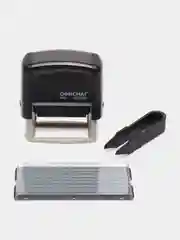 Печать самонаборная Офисмаг Printer 8052, 271924, канцелярская, штамп 4-строчный, касса