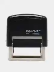 Печать самонаборная Офисмаг Printer 8052, 271924, канцелярская, штамп 4-строчный, касса