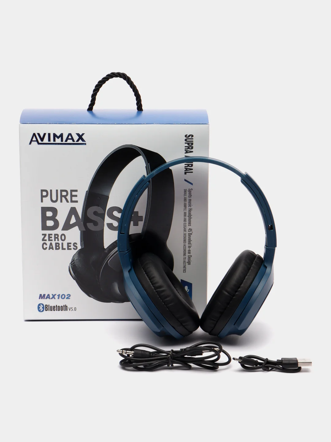 Avimax Наушники беспроводные с микрофоном, Bluetooth