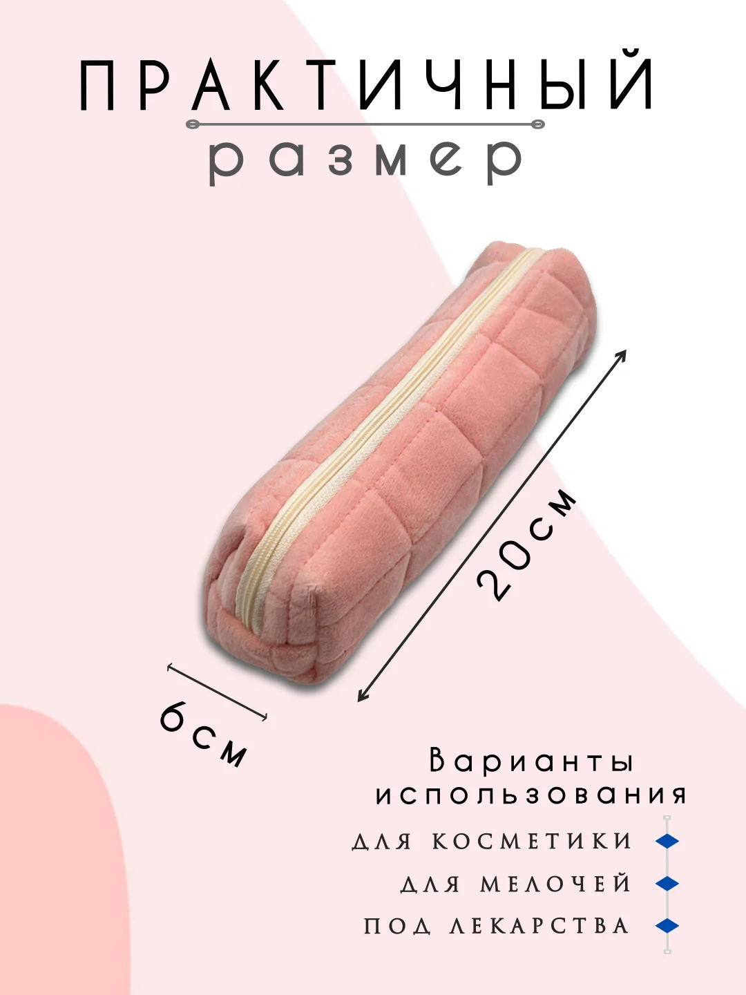 Конфетный косметичка женская, косметичка органайзер, несессер женский, бьюти кейс для косметики