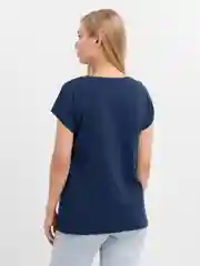 Индиго футболка женская