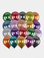 Шарики воздушные Brauberg Kids, набор шаров на день рождения, для фотозоны, 30 см, 50 штук