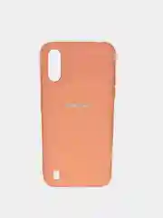 Розовый чехол SILICONE COVER для Samsung A01 / M01