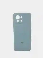 Голубой чехол SILICONE COVER для Xiaomi Mi 11