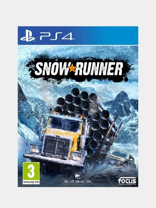 PS4 Snow Runner русские субтитры (БР113327)