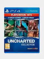 Синий ps4 Uncharted: Натан Дрейк Коллекция русские субтитры (БР111334)