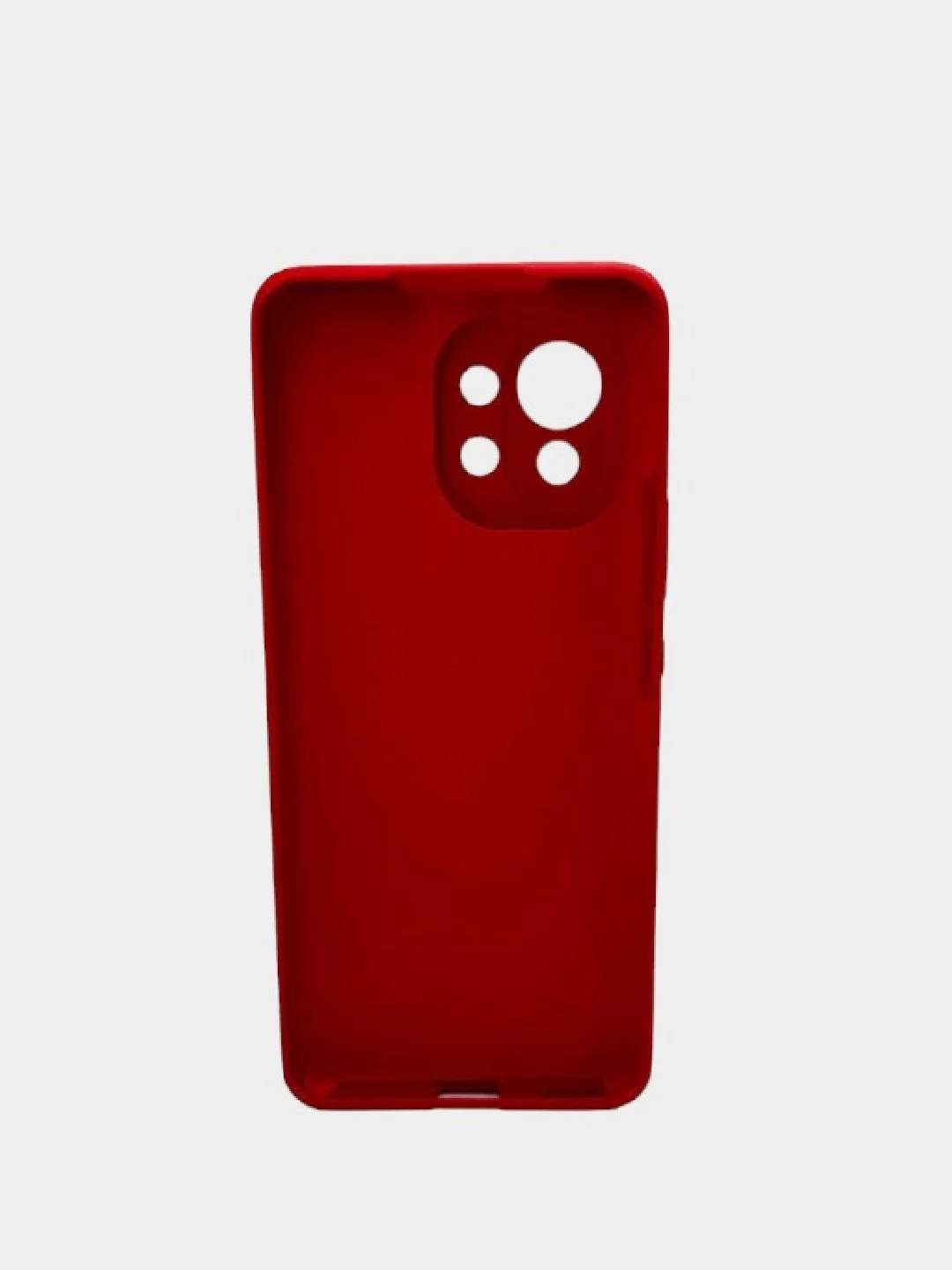 Бордовый чехол SILICONE COVER для Xiaomi Mi 11