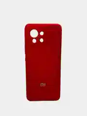 Бордовый чехол SILICONE COVER для Xiaomi Mi 11