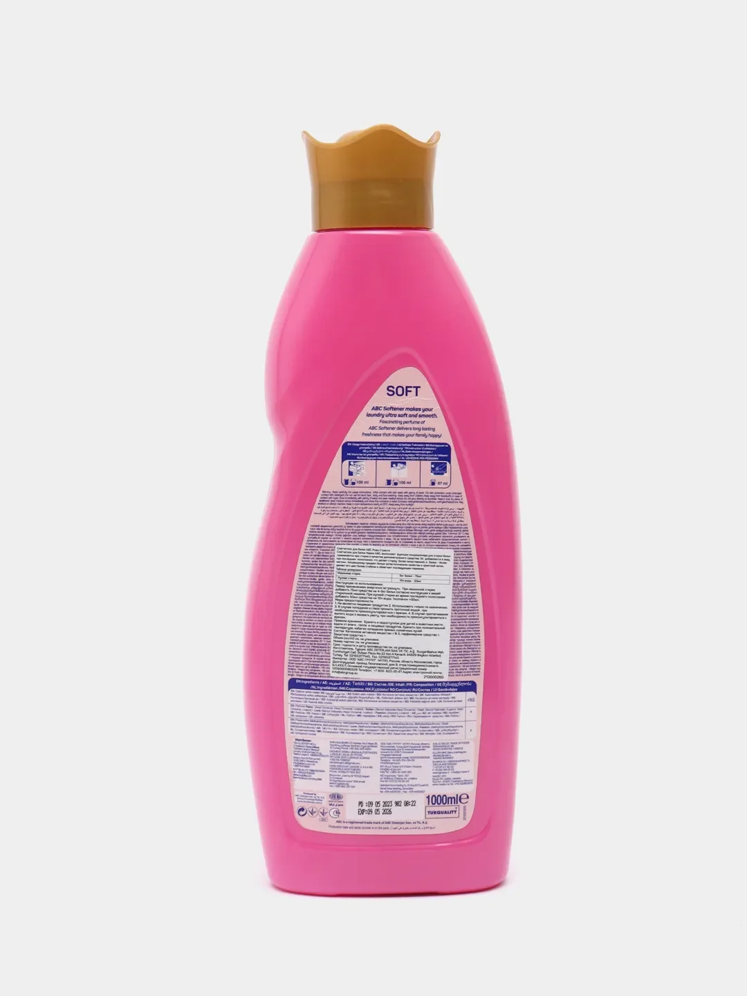 Кондиционер-смягчитель для белья АВС Розы Страсти 1000 ml