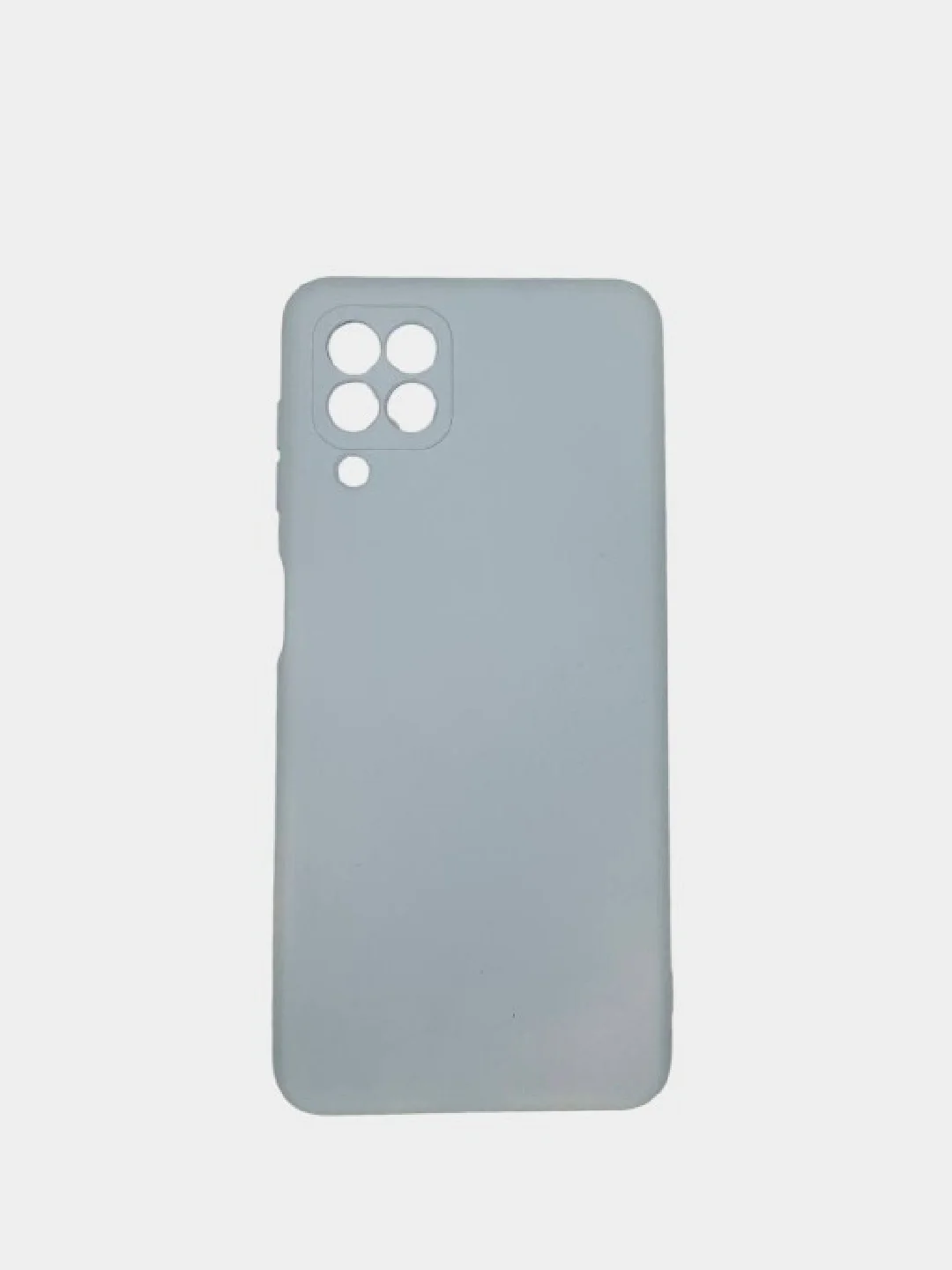 Лавандовый чехол SILICONE COVER для Samsung A22 4G