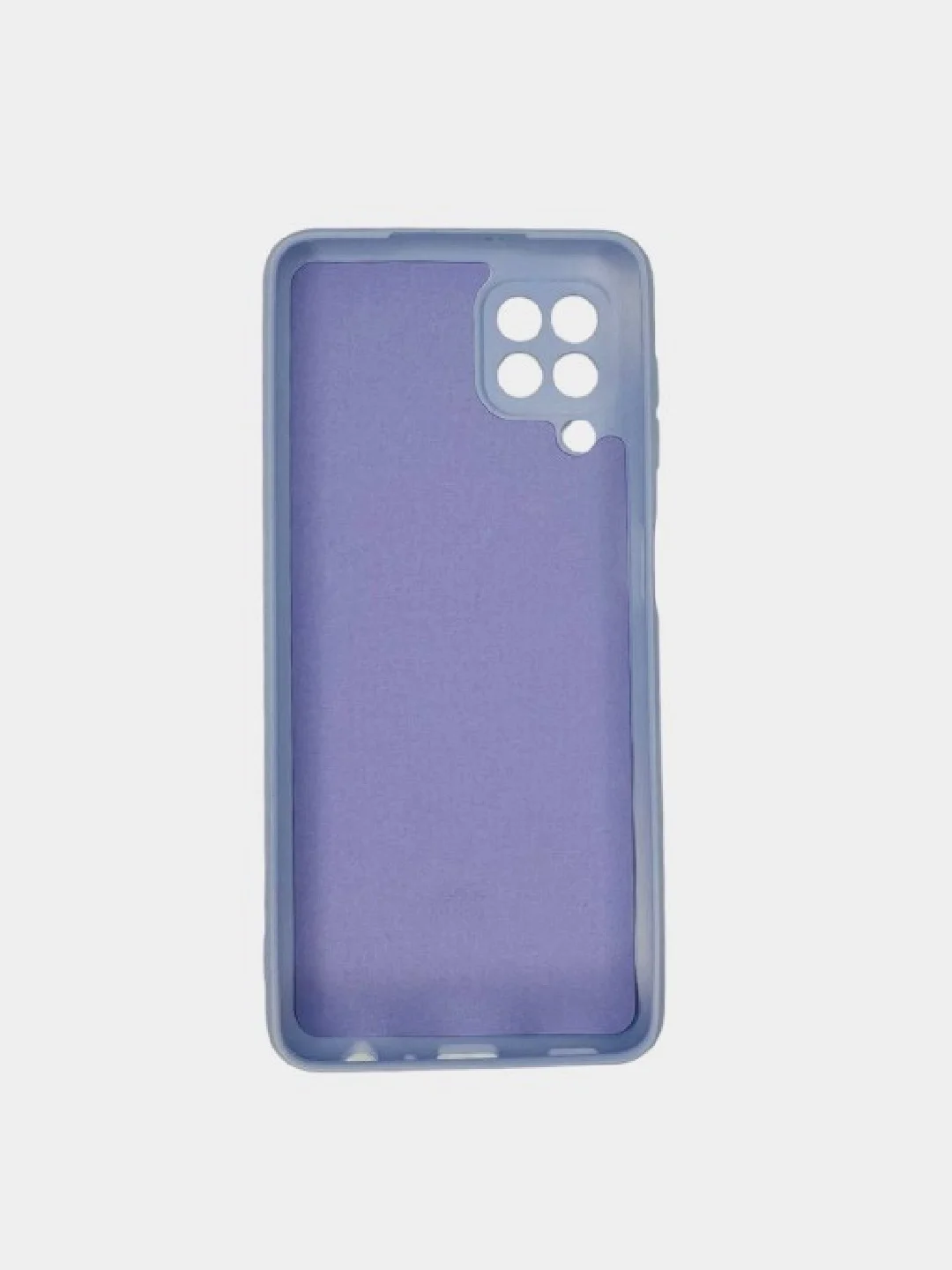 Лавандовый чехол SILICONE COVER для Samsung A22 4G