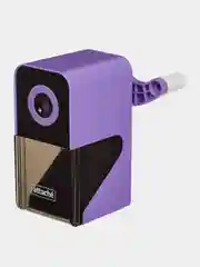 Точилка Attache Bright Colours, механическая, авто-фиксация карандаша, фиолетовый
