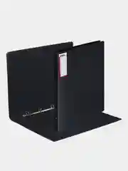 Папка на 4-х кольцах А3 Attache, пластик, чёрный