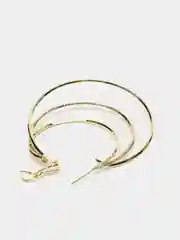 Золотой серьги кольца, конго тройные Корейская мода