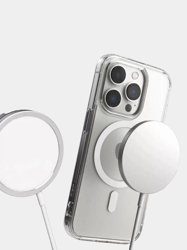 Беспроводная зарядка MagSafe для Iphone, AirPods, Android, 15W, быстрая и универсальная