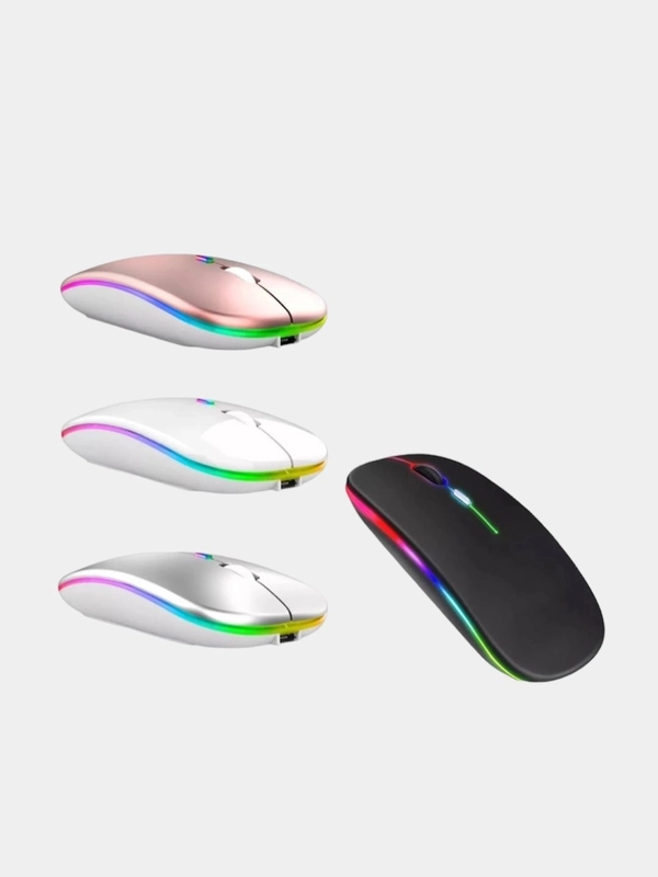 Мышь беспроводная bluetooth HYD-K8 RGB подсветка