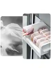 Прозрачный контейнер для хранения, заморозки продуктов, ланч-бокс, органайзер хранения мелких вещей