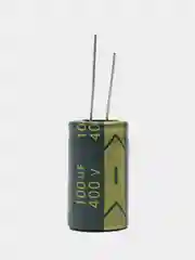 100мкФ 400в Конденсатор электролитический 100UF 400V 105C 18х30мм